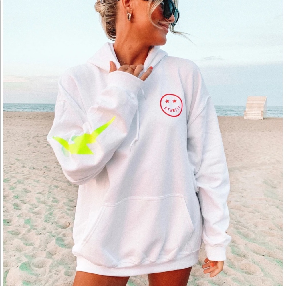 Starfit Hoodie - White Size L